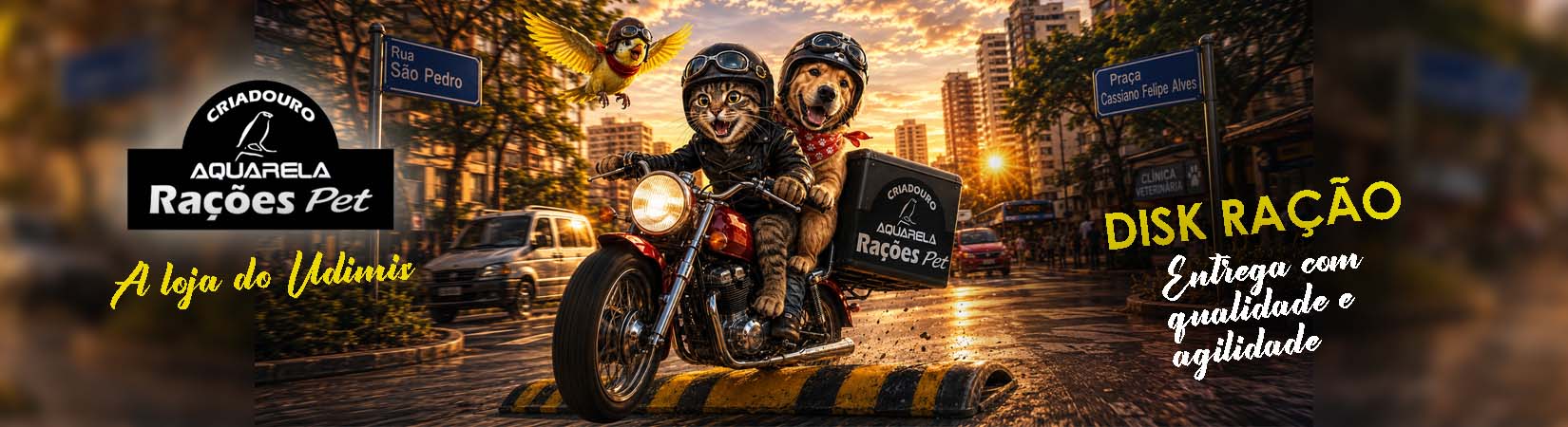 Tem tudo o que seu PET precisa!